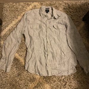 Mens Lucky Brand Button Down Shirt